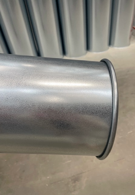 rolled edge pipes