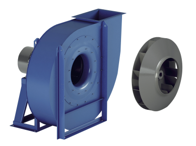 Round flange for the fan inlet. | Formula Air